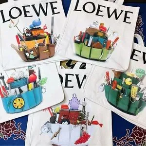 LOEWE エコバッグ CRAFTED WORLD Loewe Crafted World Exhibition Gift Tote Bag Loewe